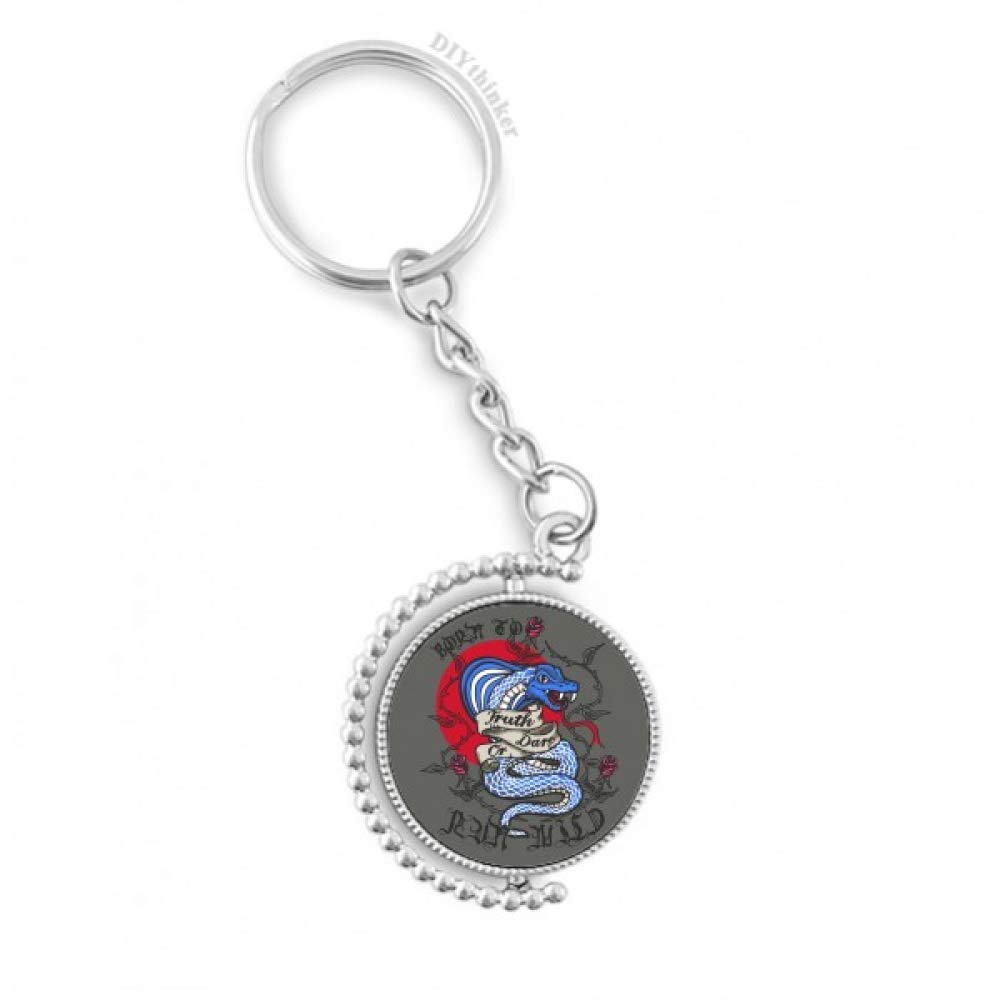 Llavero Pilgrim de serpiente con anillo giratorio reforzado 4
