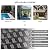 Kullavik Outdoor Patio Furniture Set 6 Pieces Sectional Rattan Sofa Set Brown PE Rattan Wicker Patio Conversation Set with 5 Seat Cushions and 1 Tempered Glass Table,Grey