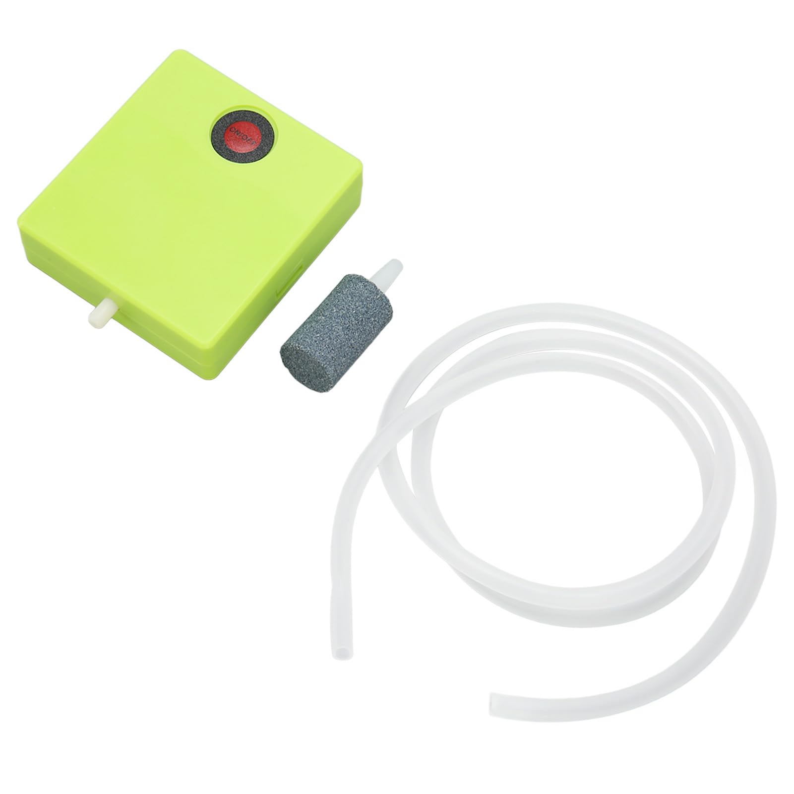 Aquarium Air Pump, 0.5W Lightweight Mini Fish Air Pump Stable Quiet 10 Hours Endurance Flexible Installation Strong Volume for Fish Supplies