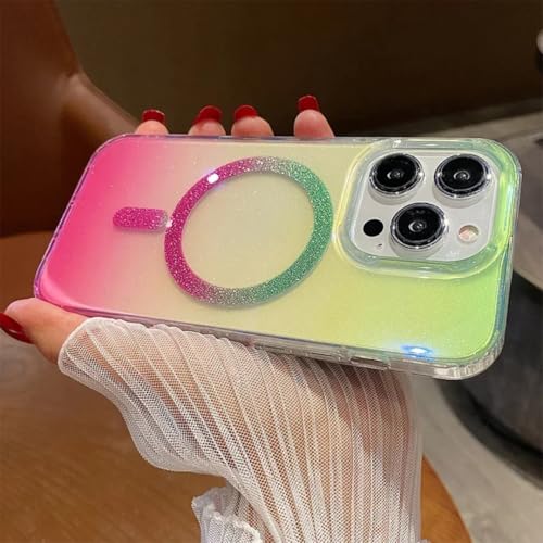 Coque dégradé laser iPhone 13 pour illuminer vos photos et soirées