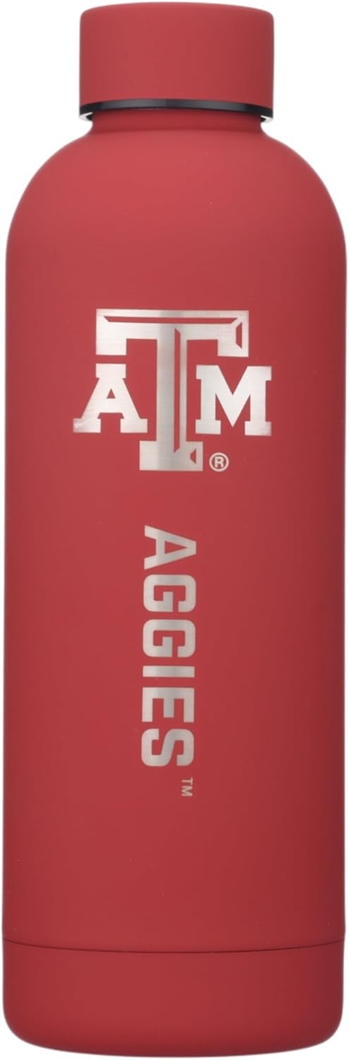 The Memory Company | Licensed NCAA 17oz Rubberized Water Bottle (Engraved)