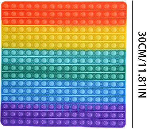 JIALTO-Pop-it-Fidget-Toy-Big-pop-Jumbo-pop-it-Fidget-Toy-popit-Game-Rainbow-pop-it-Big-Size-pop-it-Large-pop-Big-pop-it-Giant-pop-it-pop-it-Large-Size-Big-pop-it-Game-Board-Big-Square