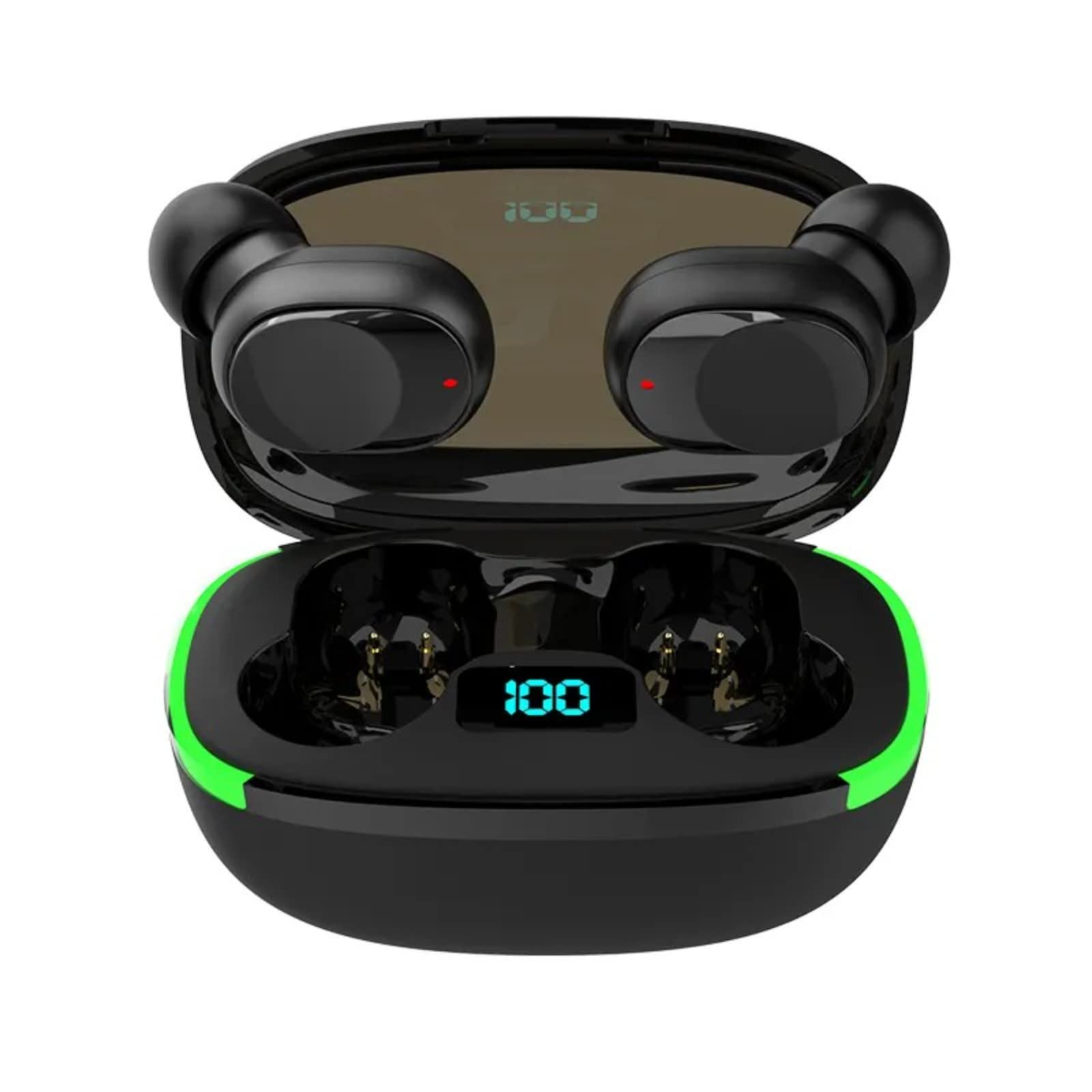 VEHOP Power Bluetooth V5.3 Wireless Earphones, 13mm Drivers, Stereo Sound & Stereo Calls, 26Hrs Playtime, Fast Charging, Touch Control TWS Earbuds, Voice Assist & IPX4 Water Resistant