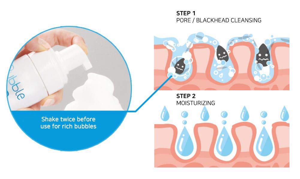 YADAH Bubble Deep Cleanser (5.07fl oz) - Vegan Foaming Cleanser, Soothing, Moisturizing, Clear Impurities. Korean Skin Care. Cactus, Orange Peel. - Image 7