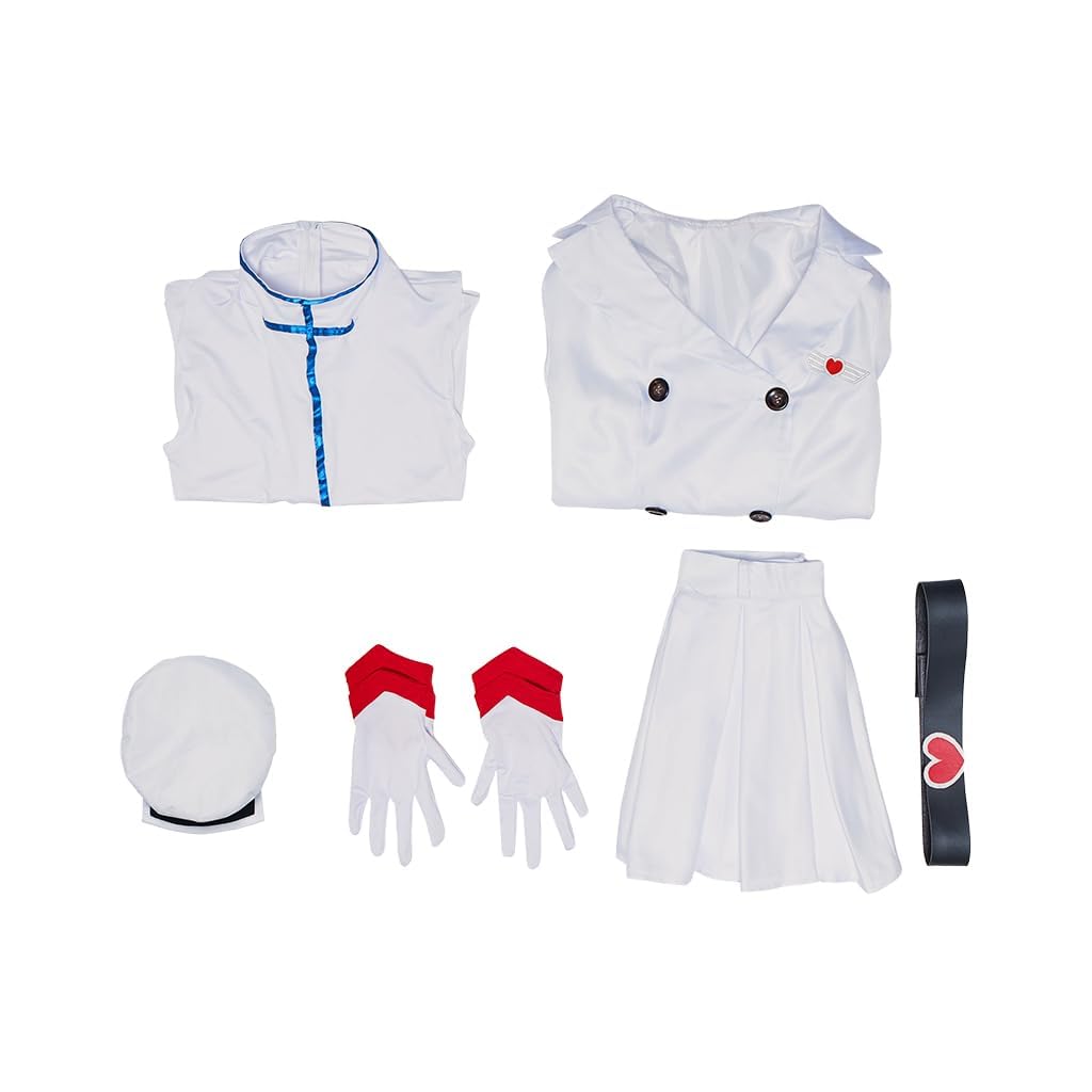 VintageCos Bambietta Basterbine Cosplay Costume Outfits Uniform Skirt with Hat Halloween Suit: Medium