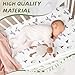 6PCS Mallard Duck Crib Sheets for Baby, Lightweight and Breathable Reusable Crib Toddler Bed Sheet for Standard Mattress Gift Set