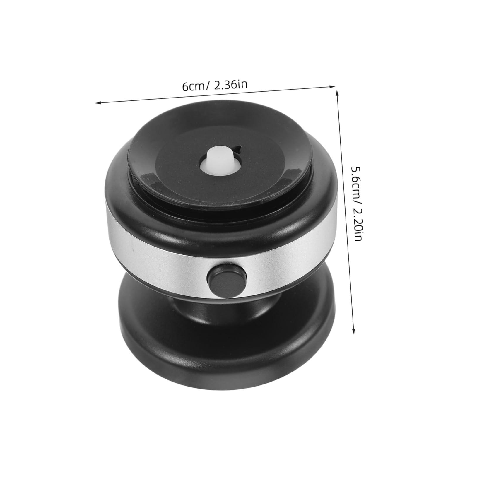 Supporto per Cellulare da Auto per Cruscotto, Supporto Magnetico Pieghevole in Plastica Forte Ventosa, Compatibile Smartphone