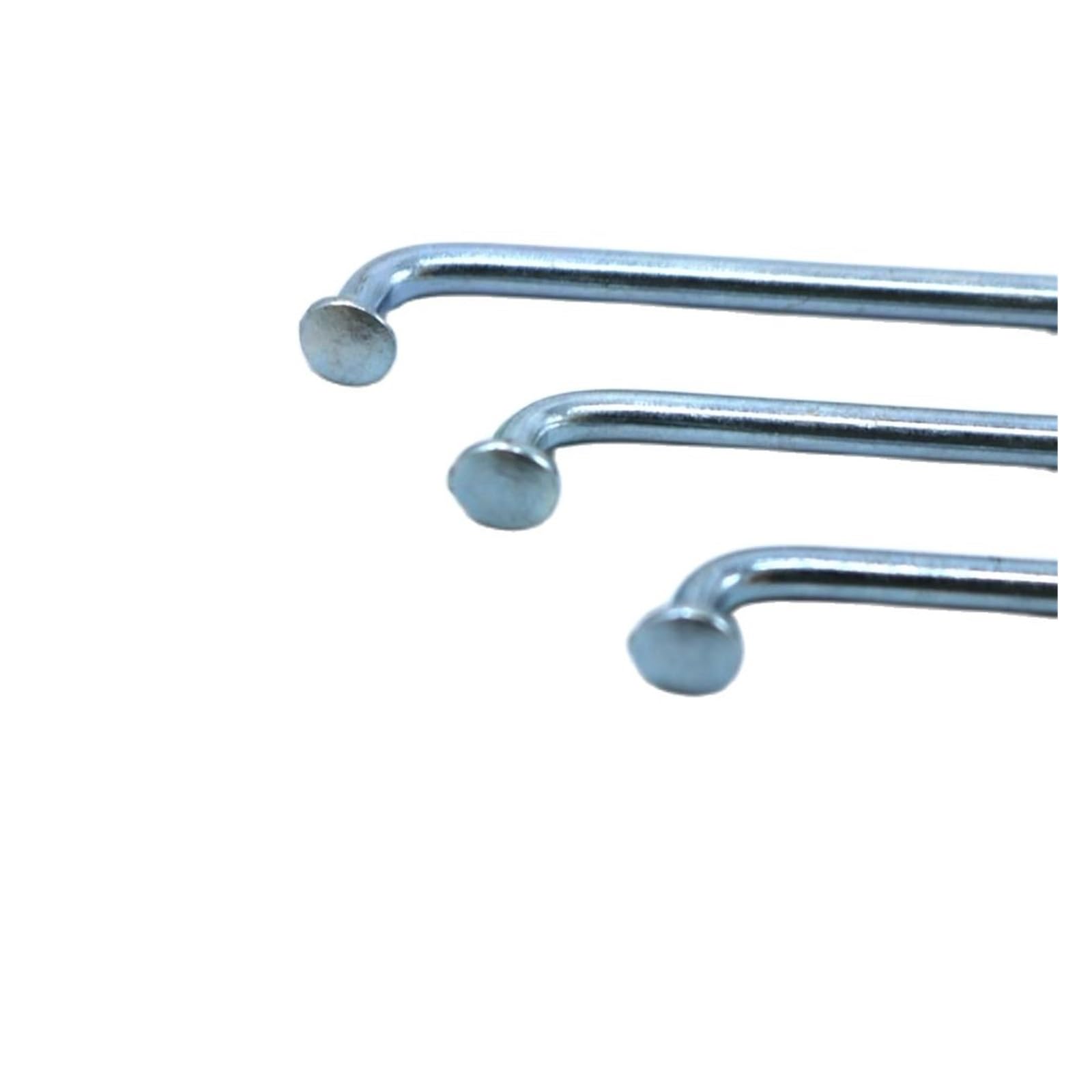 Elektrisch, 12G, Durchmesser 2,5 mm, Länge 56–240 mm, Speichen #45, Stahl + Nippel, 37 Stück/Packung