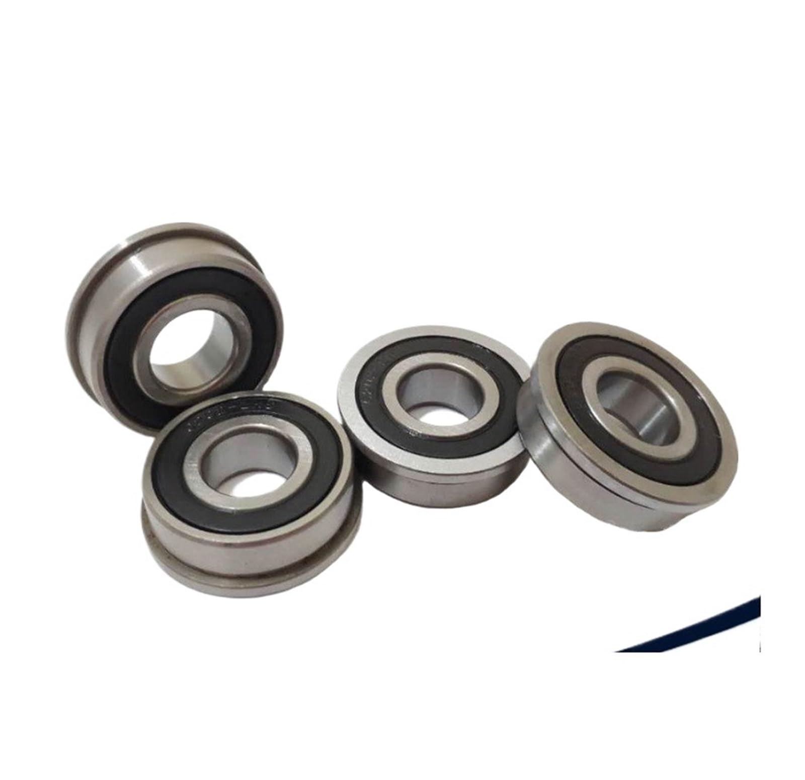 HCVYQMMJ 10PCS F689-2RS Bearing 9x17x5mm ABEC-1 Micro Flange F689RS Ball RF-1790DD