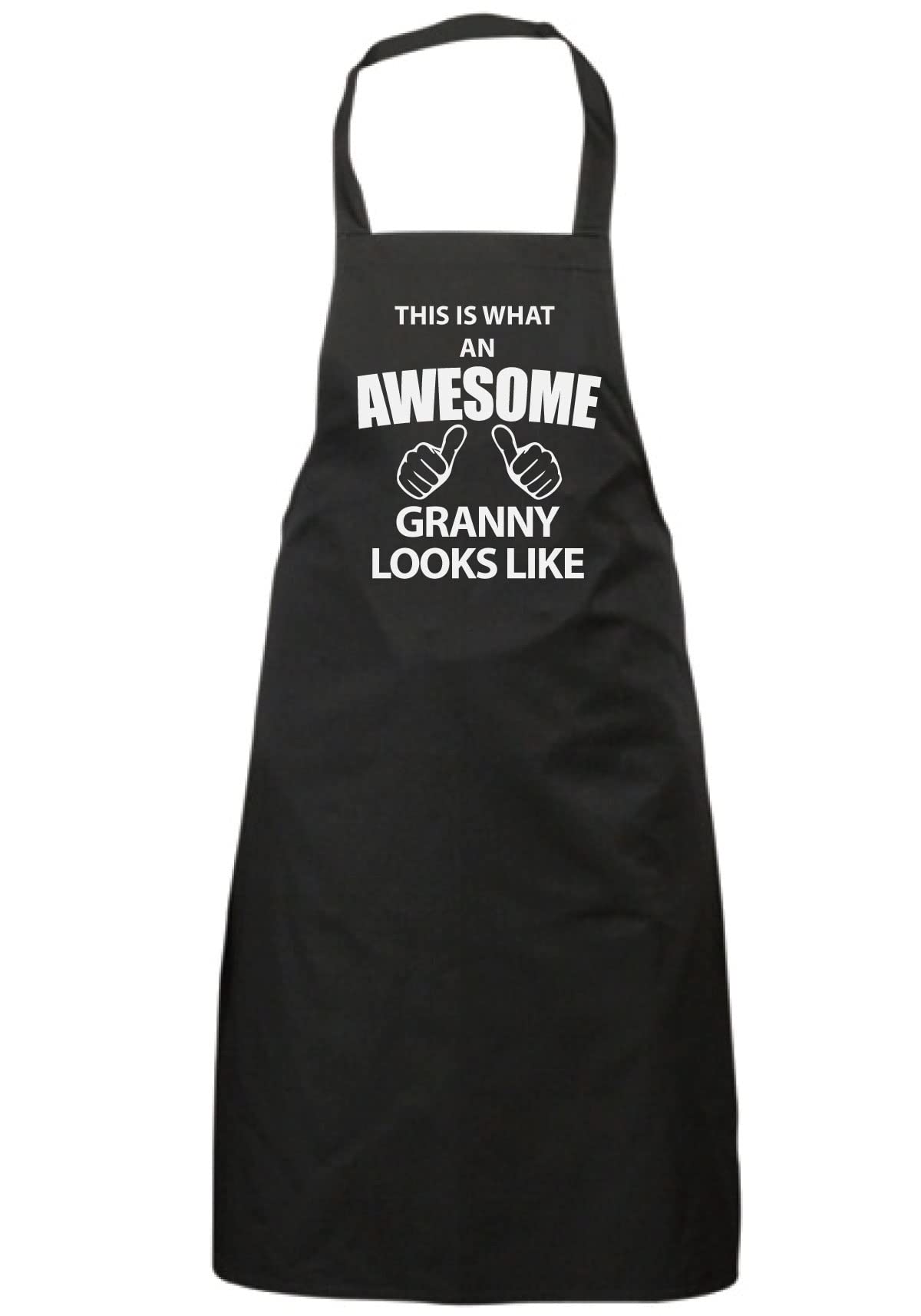 60 Second Makeover Limited This Is What An Awesome Granny Looks Like Black Apron Novelty Gift Chef House Warming Kitchen Present Mothers Day