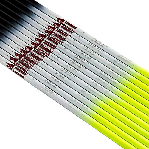 image for Linkboy Archery Carbon Arrows Hunting Practice Target Arrows Fluoresce