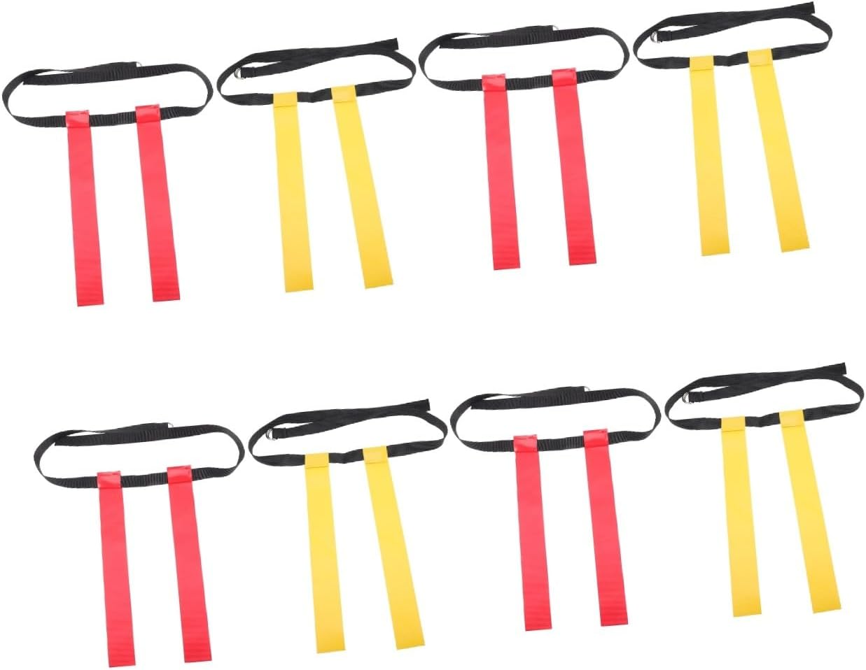 HANABASS Football Streamer Football Belt Flags Youth Flag Football Belts Flag Football Kit Flag Football Game