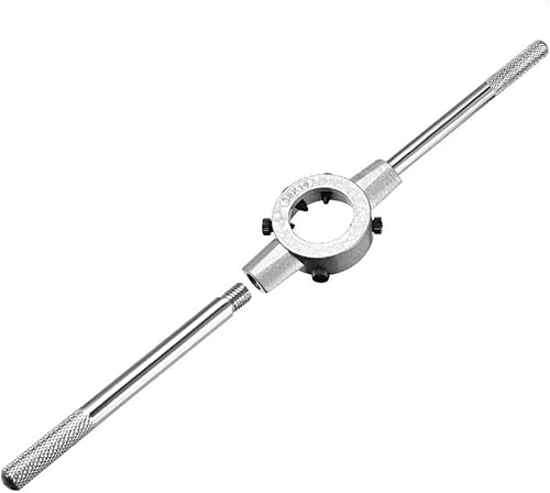 Miniatura 7 de uxcell Llave de mango redondo de 1.772 in, para troquel redondo métrico M18-M221.339 in-1.772 in, con mango moleteado