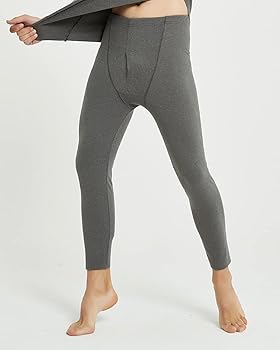 Caleçon Thermique Homme Longue Durée - Sous-vêtement Chaud Sans Couture - Pour Sports D'hiver, Randonnée, Quotidien