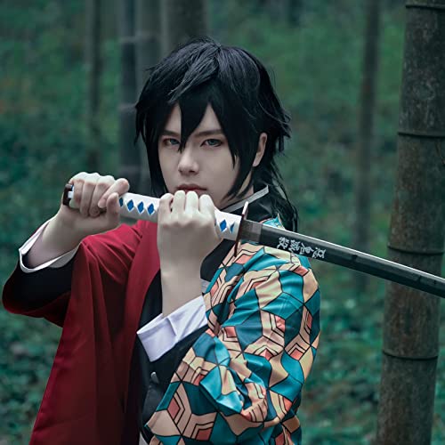 Fiamll Tanjirou Zenitsu Giyuu Verkleed kostuum voor Japanse Anime Kimono demon cosplay outfit Halloween kostuum - Image 8