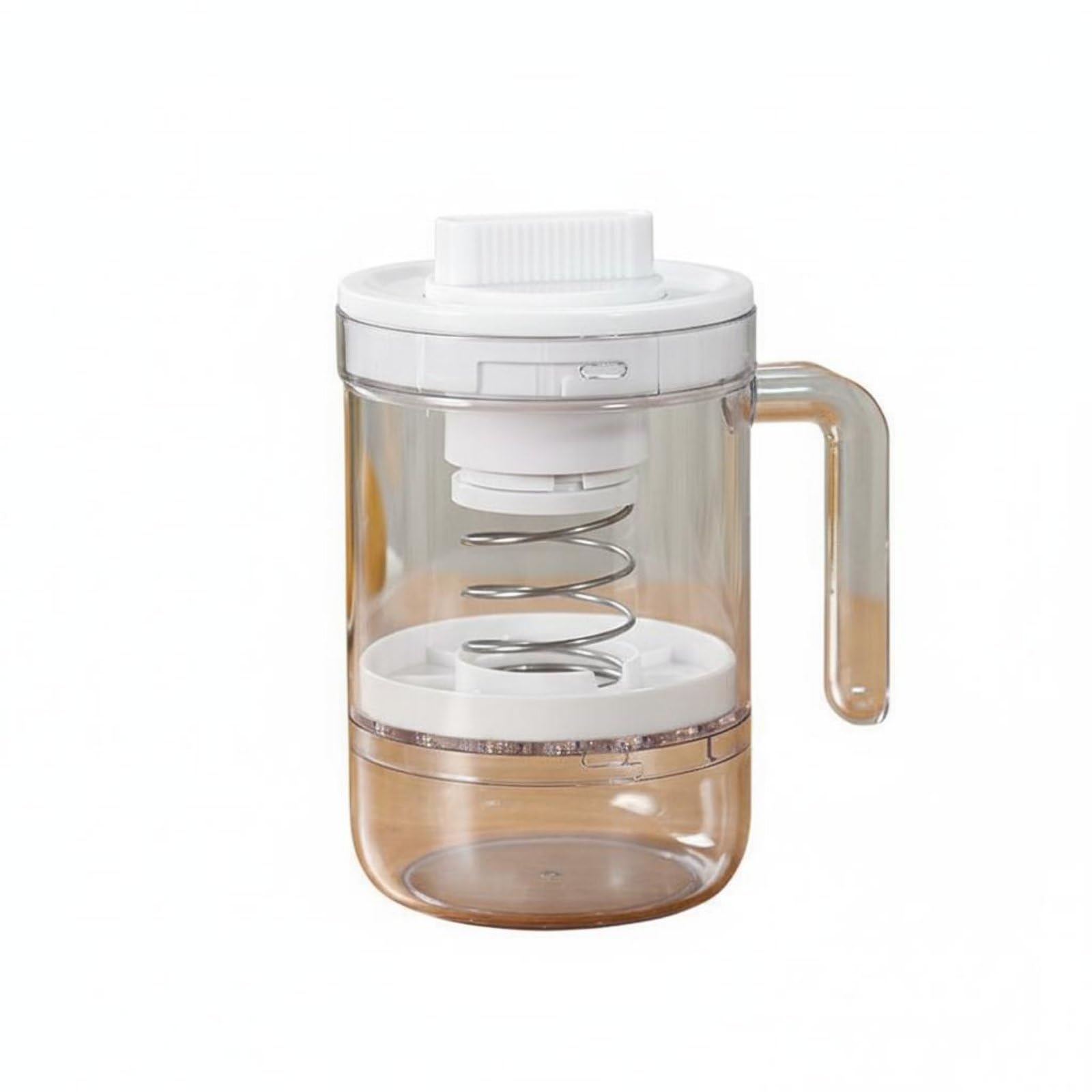 Quick Straining Greek Yogurt Strainer Easy to Clean Yogurt Filter Press Food Grade Material Whey Separator for Health Enthusiasts, Home Cooks, Refrigerator, White-image-38