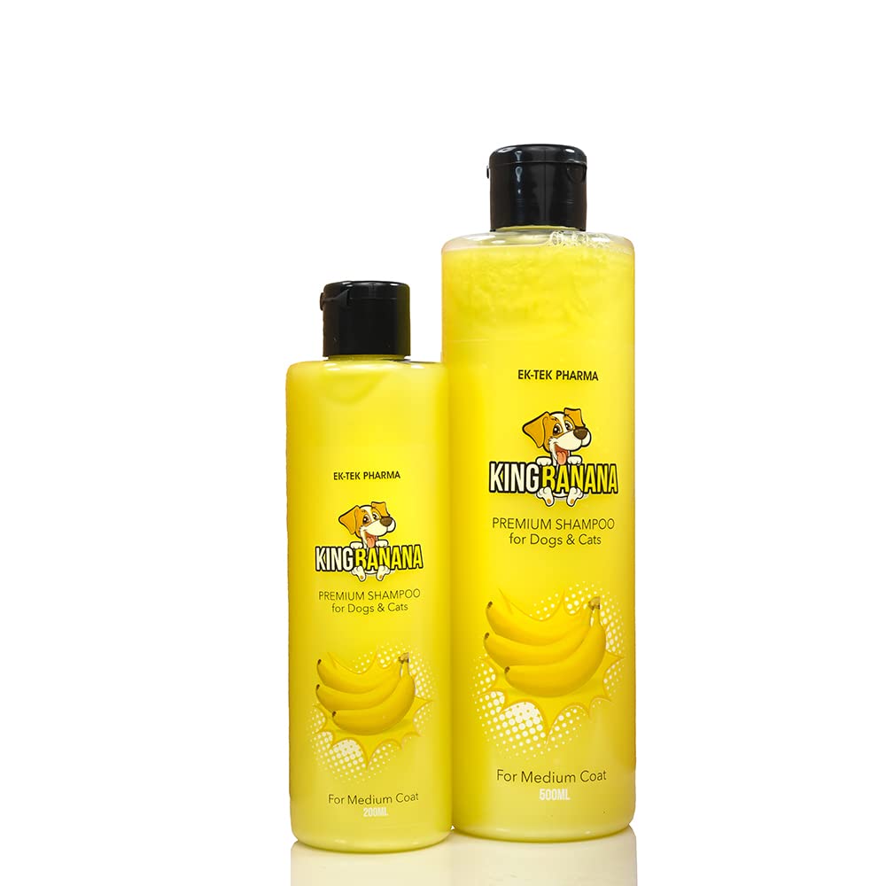 ALL4PETS Buy King Banana Shampoo 500ML GET Free 200ML for Dogs & Cats (B09C5RNVM5) Amazon Price History, Amazon Price Tracker