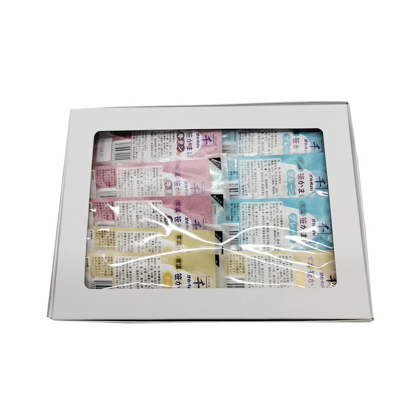 箱入 笹かま3種9袋ギフトセットセット プレーン味32g×3袋 チーズ味32g×3袋 牛タン入り味32g×3袋 宮城名物 常温 蒲鉾