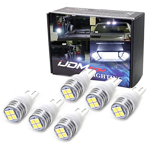 Kit completo 6 LED xenón blanco para placa y luces traseras Ford miniatura 1
