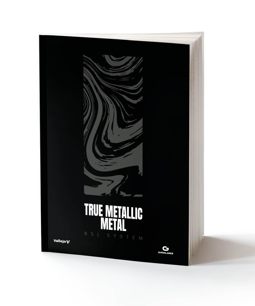 Vallejo 75093 True Metallic Metal de sistema BSL para un acabado metálico realista en maquetas