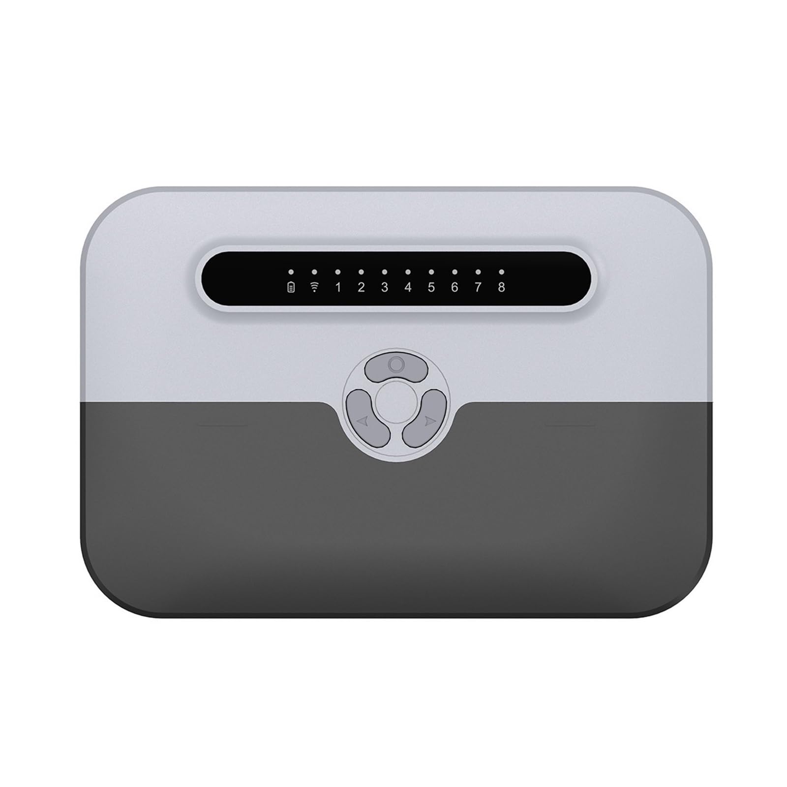 8 Way WiFi Smart Irrigation Controller Garden Sprinkler Timing Control Of Watering Flowers Water Valve Water Conservation(A)