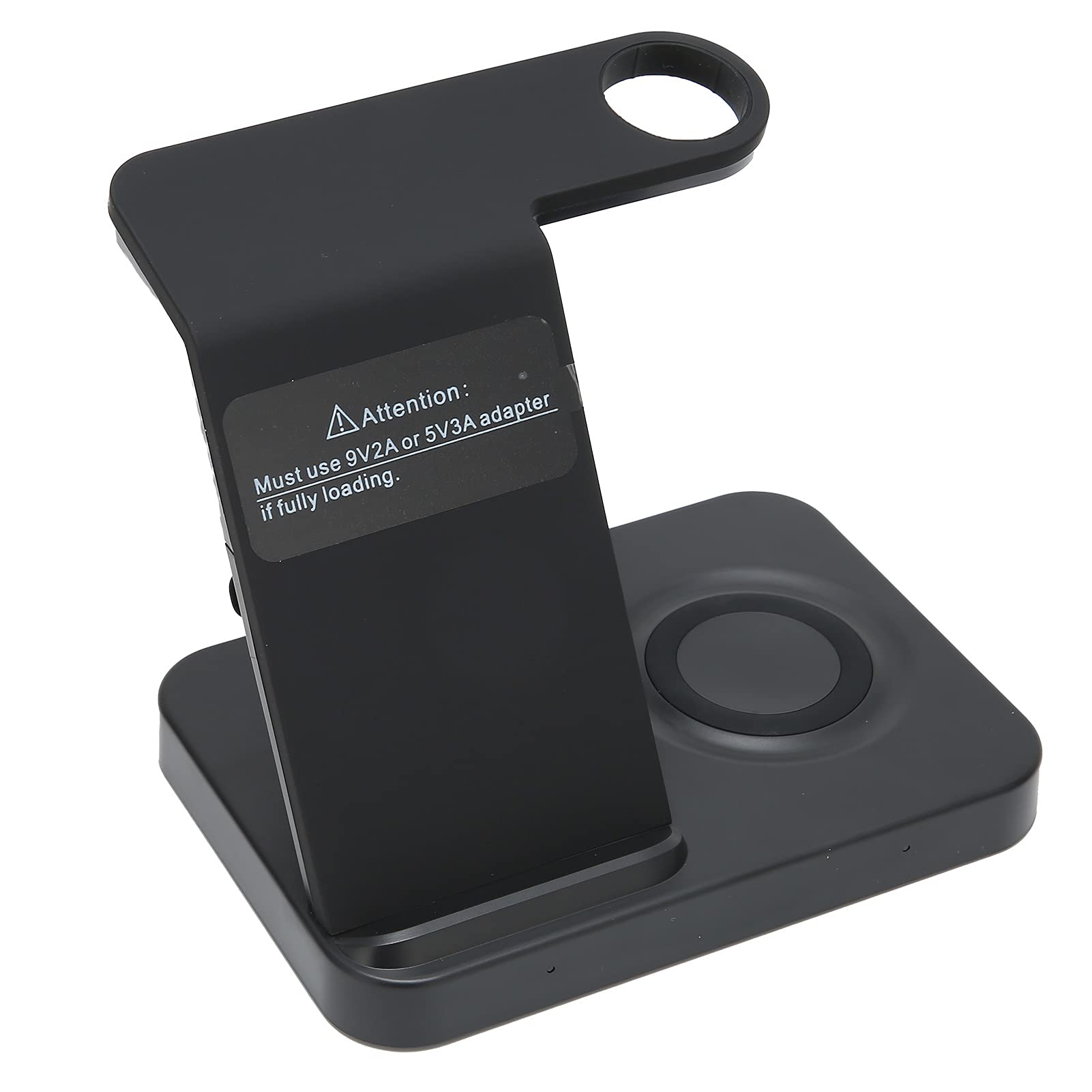 Wakects 3 in 1 Caricabatterie Wireless Stand, Stazione di Ricarica Rapida