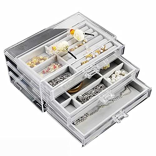 SSDDFF Jewelry Organizer Box Jewelry Travel Organizer Jewlery Box Small Jewelry Box Travel Jewelry Organizer Jewelry Case Travel Jewelry Box Jewlery Organizer Jewelry Boxes Jewelry Organizer Mens Jewelry Girls Jewelry Box Jewelry Organizer Box Jewelr