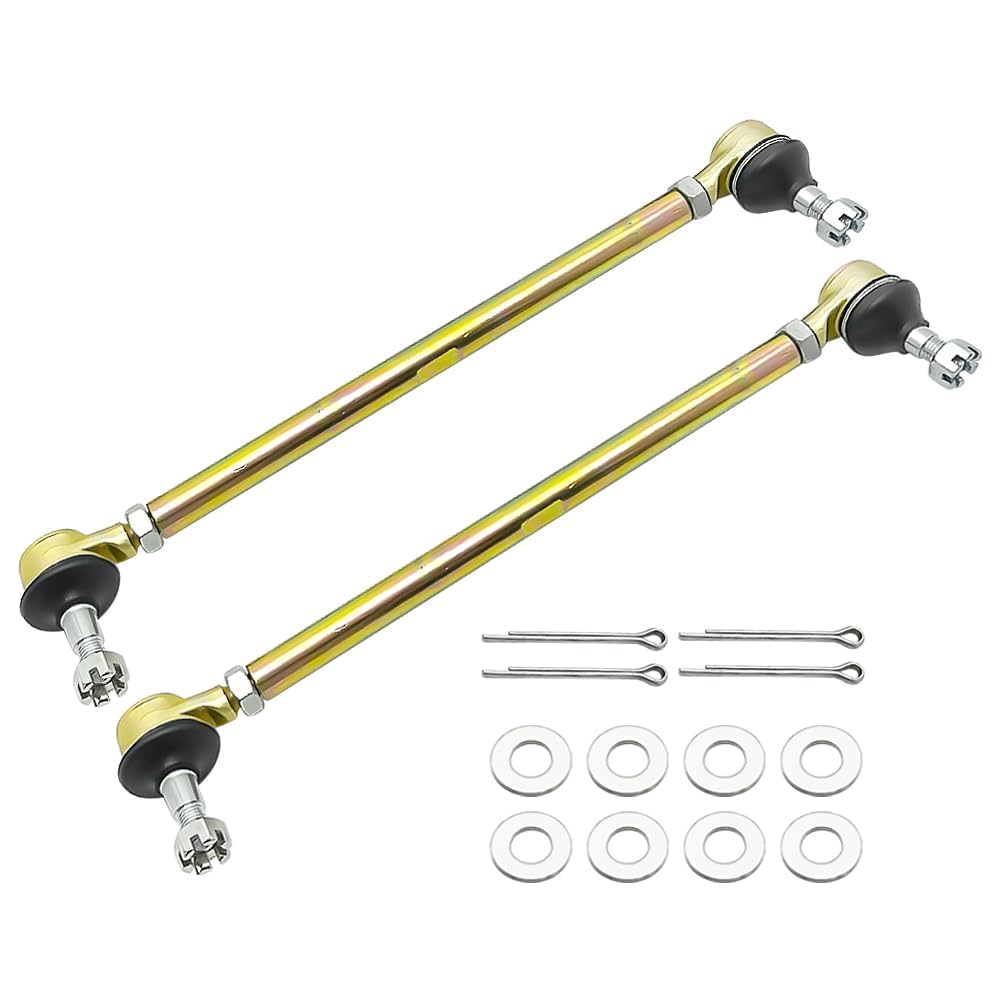 Kit de terminales de dirección Compatible para Yama-ha Raptor 350 YFM350 2004-2013 Warrior 350 YFM350X 1987-2004