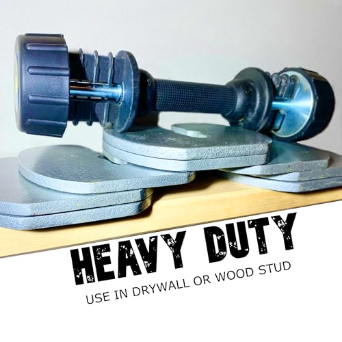 Alloytech Floating Shelf Hidden Bracket 5 Inch (2 Pcs) - Hidden Supports For Wooden Floating Shelves - Drywall Mount Or Stud Mount With Included Drill Guide And Steel Hardware thumb #3