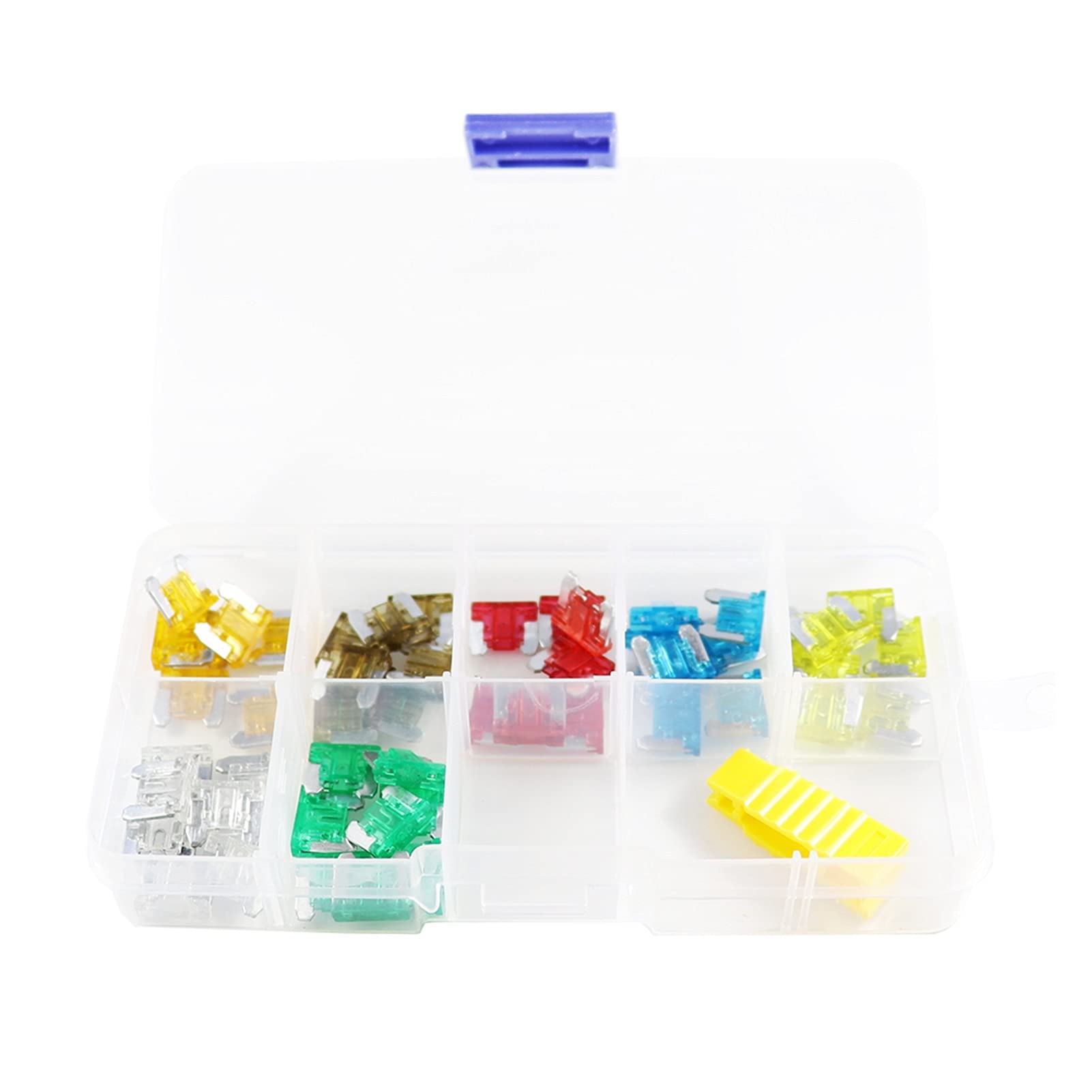 Lame auto fusible micro en boîte mixte de 50 pièces pour sécuriser vos trajets en famille