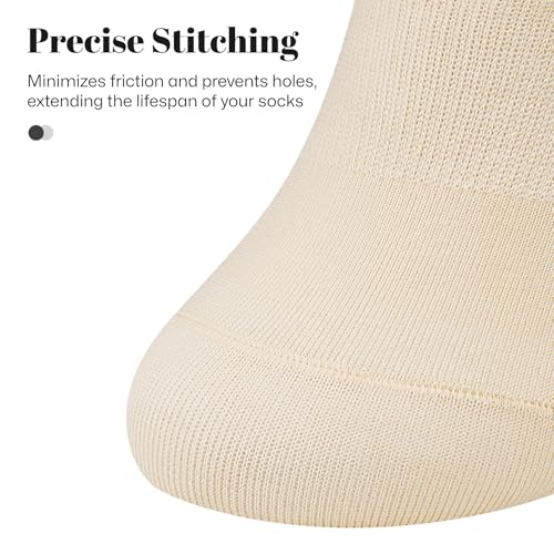 wernies No Show Socks Women Low Socks Non Slip Flat Boat Line 4/8 Pairs - Image 6