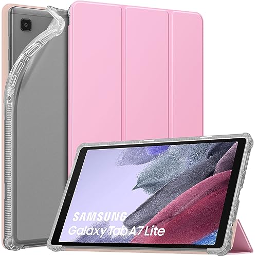 Image of MoKo Case Fits Samsung Galaxy Tab A7 Lite 8.7 inch 2021, Flowers Pink