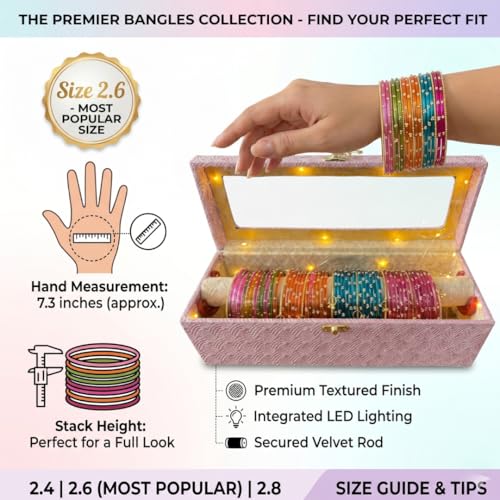 Brijsun Innovations Bangle Box with Bangles Set - Image 3
