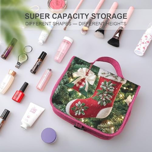 Trousse de toilette de Noël étanche finie la pagne dans la valise - 4