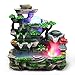 Qinlorgo Desktop-Springbrunnen, einzigartiges Harz Desktop-Springbrunnen Landschaftsdekoration Home Ornament mit Zerstäubungseffekt(#1)