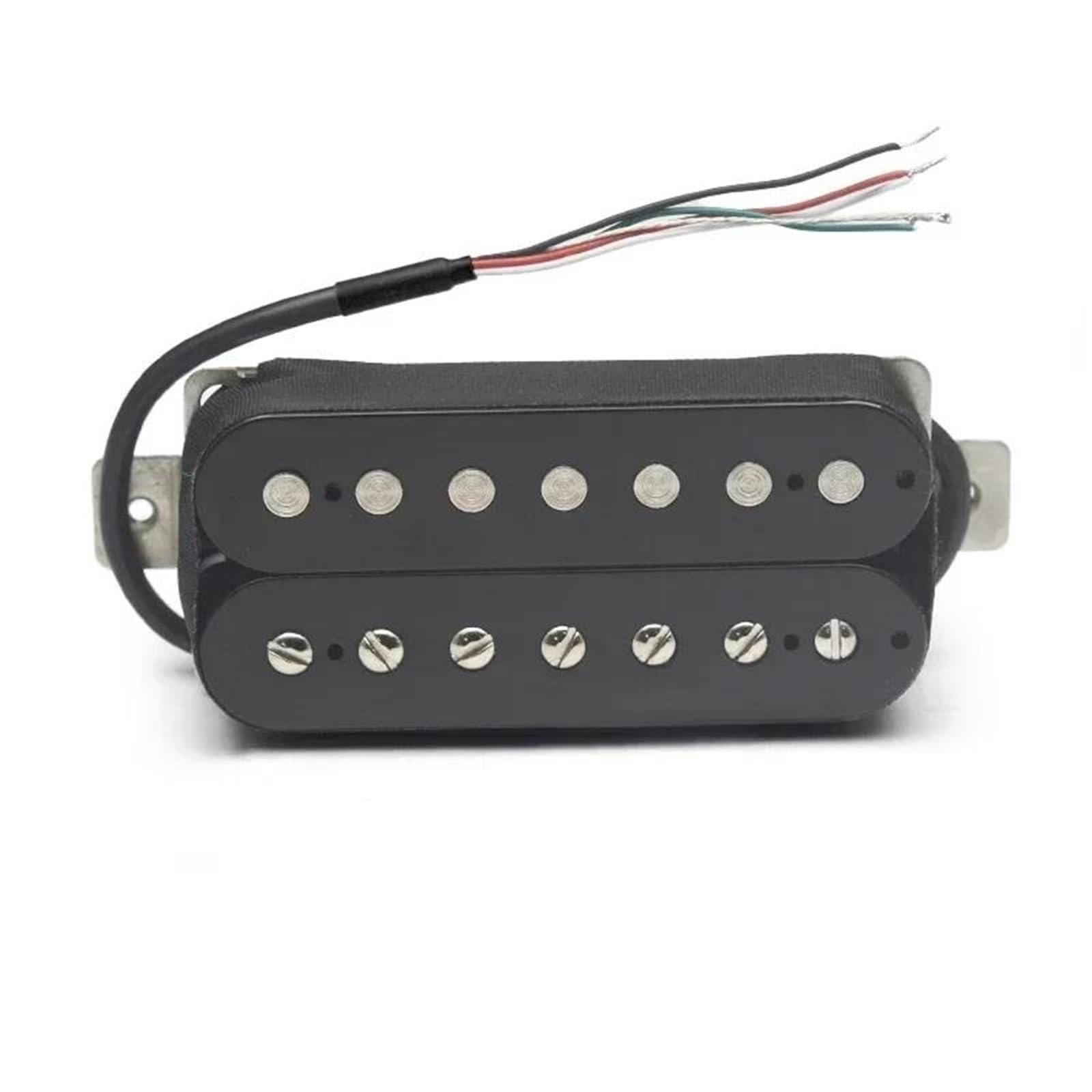 Pastilla para Guitarra Eléctrica Pastilla De Guitarra Eléctrica Alnico V 7 Cuerdas N-8.8K/B-14.2K Humbucker Alnico 5 Bobina Divisora Piezas De Guitarra(Bridge)