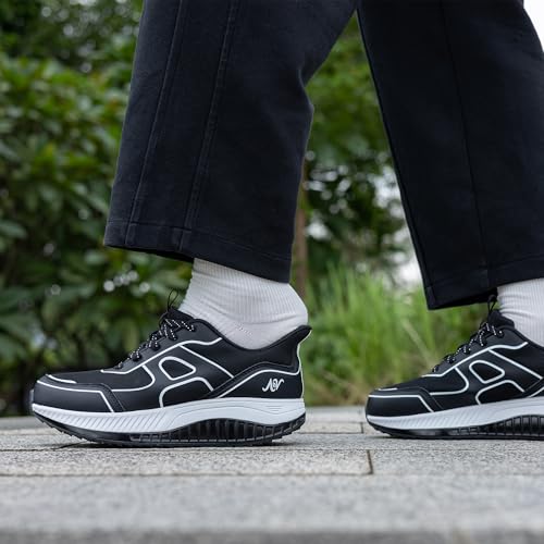 Image of QAUPPE Womens Walking Shoes with Arch Support Wide Orthotic Athletic Sneakers Plantar Fasciitis Tennis for Heel and Foot Pain Relief