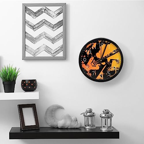 Horloge murale silencieuse à quartz pour retrouver le calme à la maison - 6