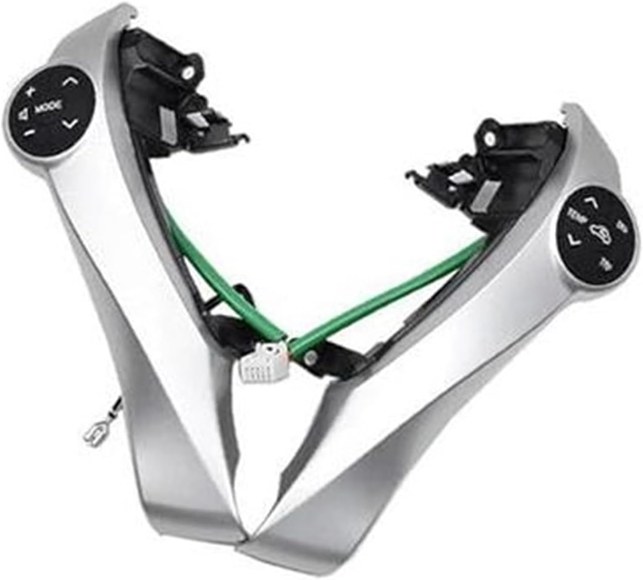 Car Cruise Control Button, for Prius C, for Aqua Car Cruise Control Kit 45186-47030 Multi-Function Cruise Control Steering Wheel Buttons Switch Steering Wheel Switch Kit(BLACK 2)