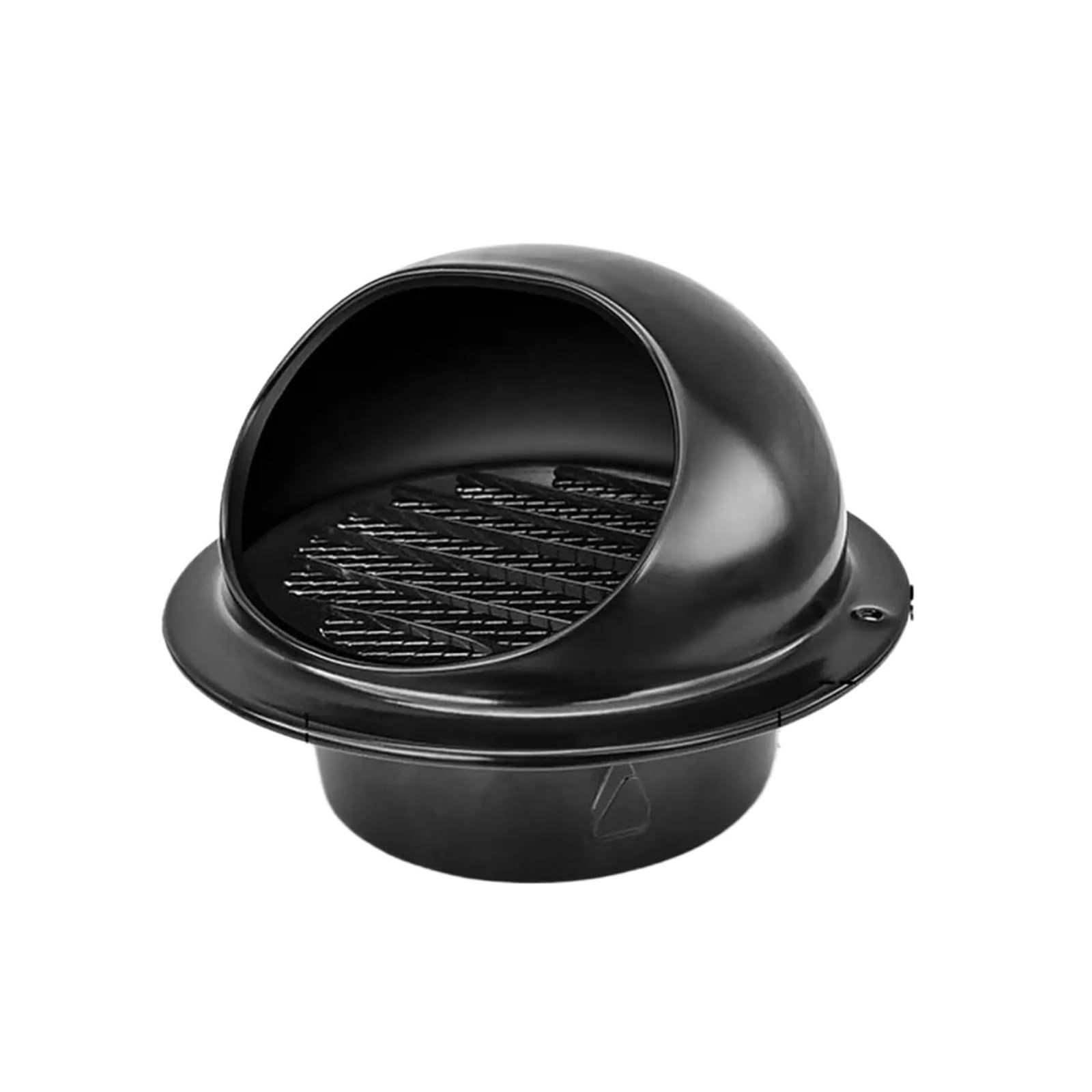 2pcs Exhaust Vent Round Ventilation Grille with Mesh Pipe Connector for Drying Area Outdoor for Ventilation(150mm)