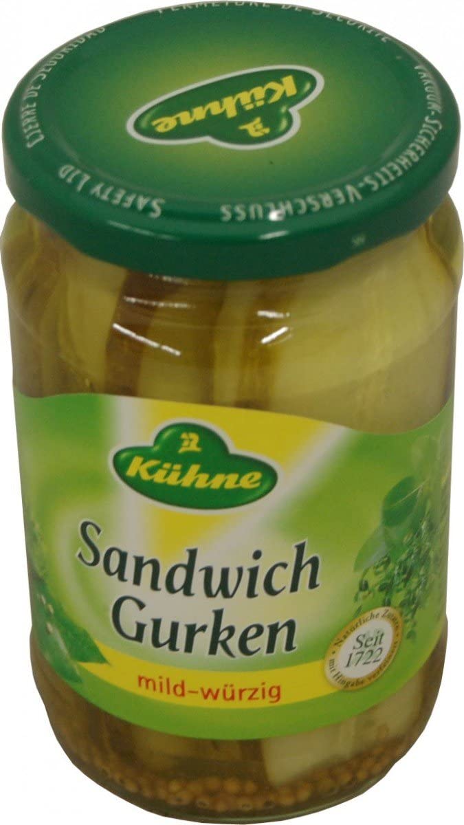 Kuhne Pepinillos en Lonchas 370g