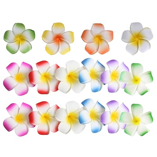 Miniatura 8 de Frangipani - Pinzas para el pelo de flores, accesorios para el cabello de flores, pinzas para el cabello de boda, pinzas decorativas para el