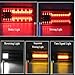 YnGia Truck Tail Light 2PCS Rear Stop Light Trailer Brake Light 12V Flowing Turn Signal Lamp Trailer Reversing Light Indicator for Car Truck Agricultural Vehicles (DSY)