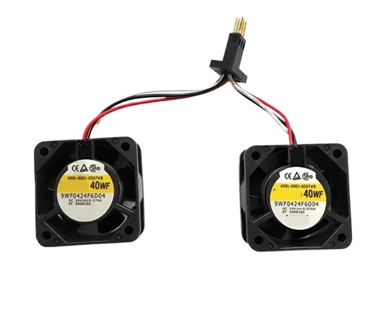 PEQYUACTE 9WF0424F6D04 DC24V 0.08A Cooling Fan