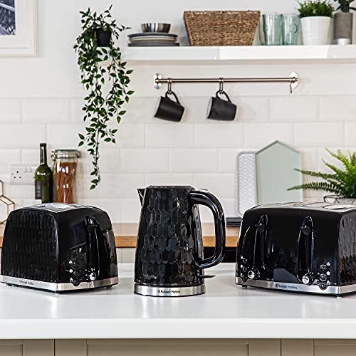 Russell Hobbs Honeycomb 4-Slice Toaster with Extra Wide Slots - Image 3