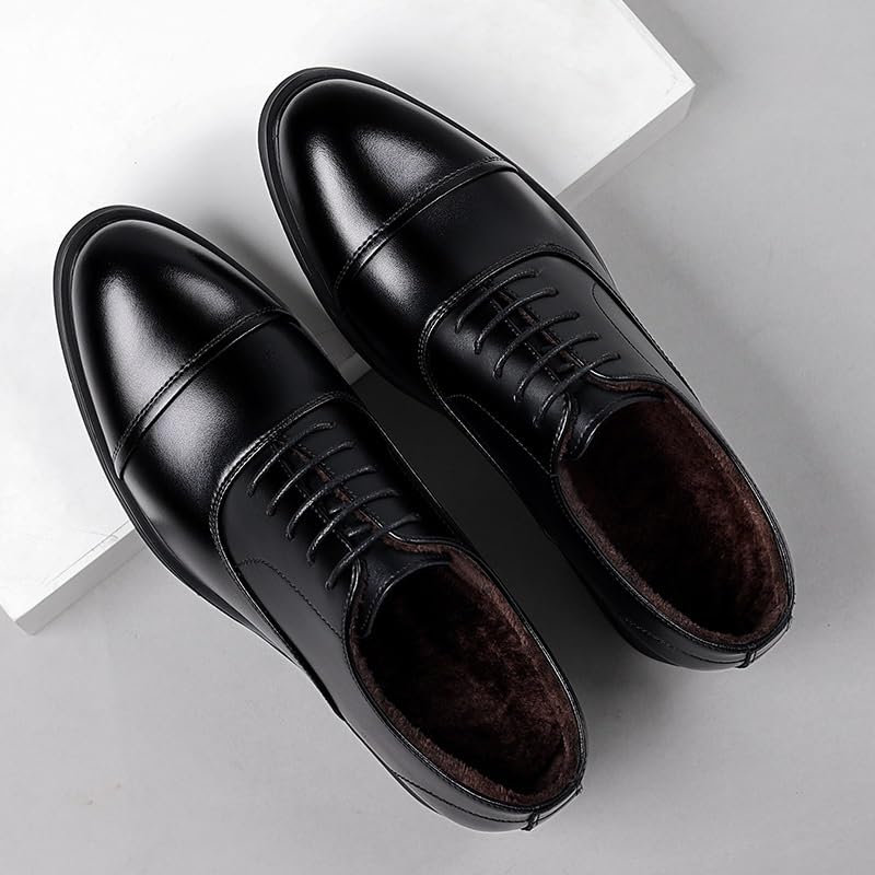 Men's Leather British Style Lace Up Wing Tip Dress Shoe Genuine Wedding Derby Fashion Formal Tuxedo Walking Shoes for Men3