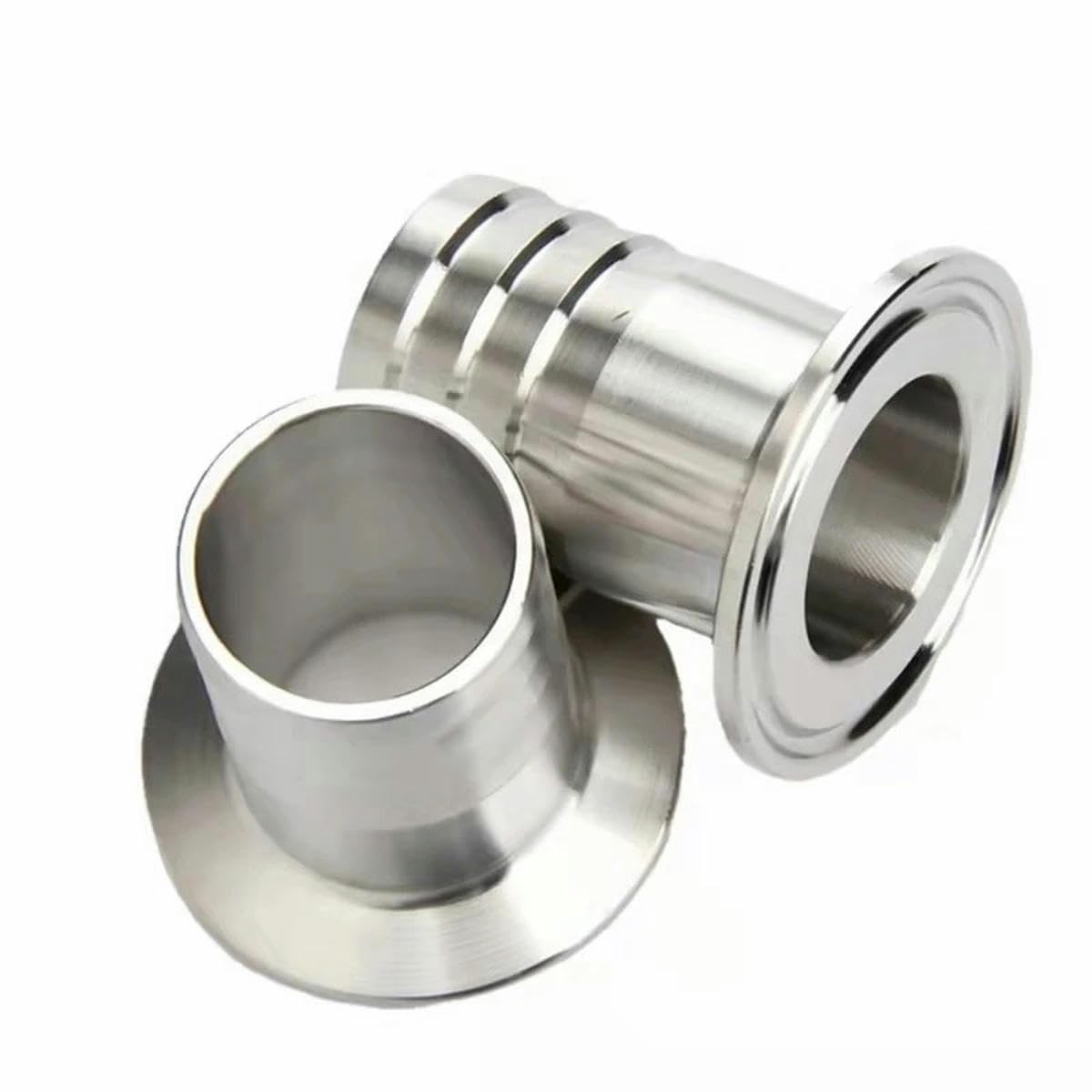 Zuycml Sus 316L 25Mm Hose Barb Sanitary Hose Barb Pipe Fitting Tri Clamp Type Ferrule Stainless Steel Sus Ss 304-Sus 316L-25Mm Hose Barb-25.4Mm Ferrule Od
