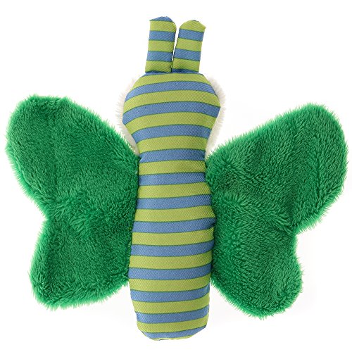 sigikid Rassel & Greiflinge Babyspielzeug Knistertuch Baby-Rassel Plüsch-Schmetterling - Geschenk für Babys ab 3 Monaten, waschbar bei 30 °C