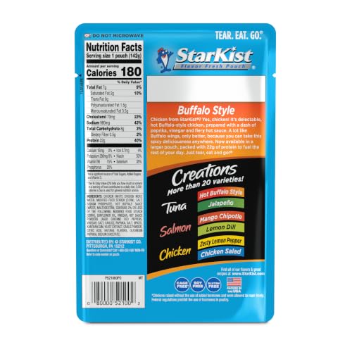 Image of StarKist Chicken Creations BOLD Buffalo Style, 5oz Pouch, 12-Pack