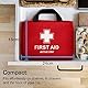 Active Era Erste Hilfe Set, 220-teiliges Premium Erste Hilfe Tasche - Verbandskasten inkl. Sofort Kühlpacks, Augenspülung, Verbandsmaterial, Rettungsdecke für Zuhause, Büro - First Aid Kit ISO 13485